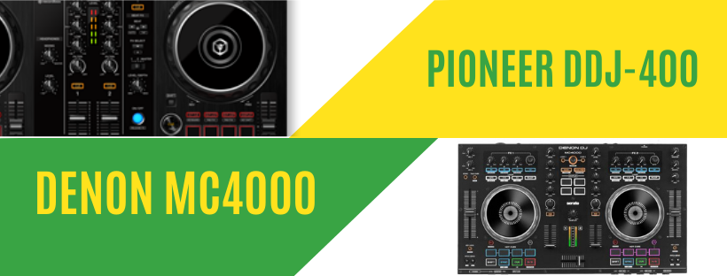 Pioneer DDJ-400 Vs Denon MC4000: Which Is Better? - MusicGiants